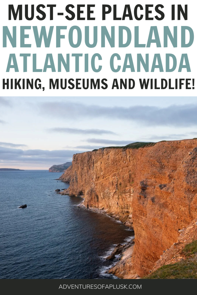 The Best Places to Visit in Newfoundland | Things to do in Newfoundland | Atlantic Canada | Places to See in Canada | Newfoundland Itinerary | Newfoundland Road Trip