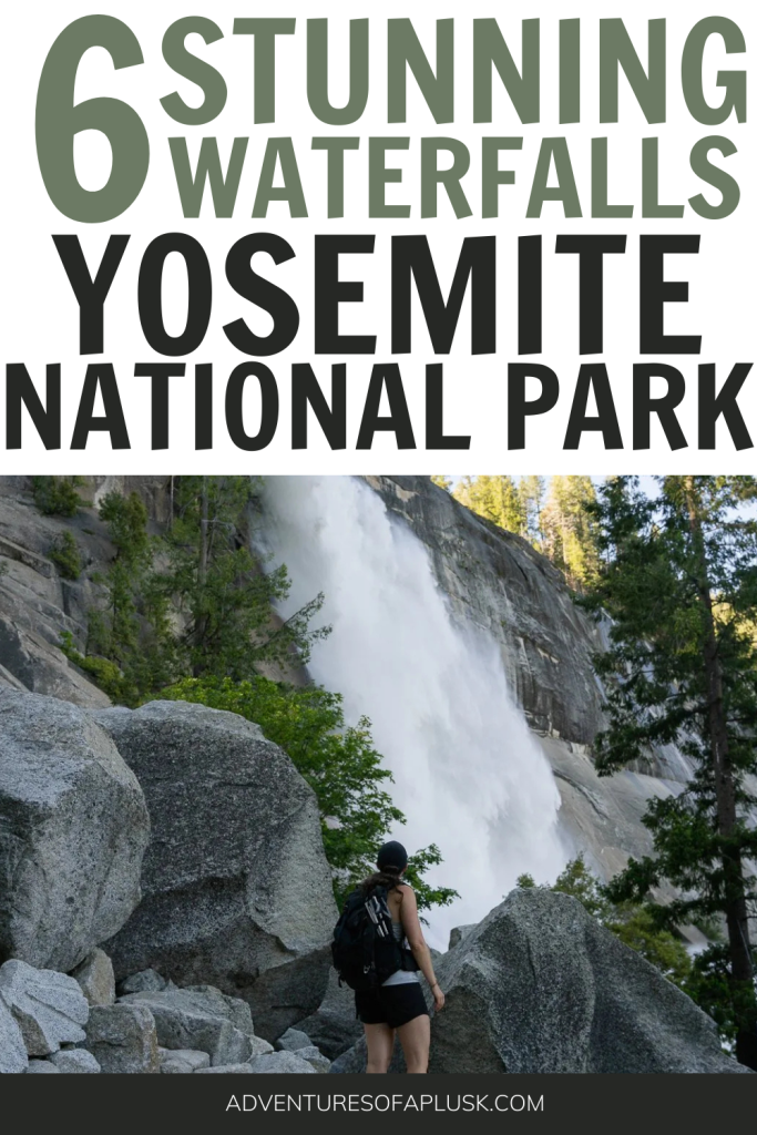 The best waterfalls at Yosemite National Park | Waterfall Hikes in Yosemite | Hikes in Yosemite | things to do at Yosemite National Park | Waterfalls in California