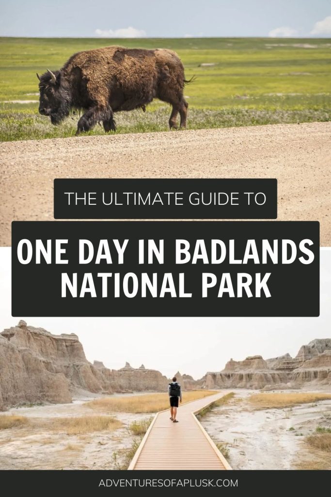 one day in badlands national park itinerary | things to do in Badlands National Park | Badlands Itinerary | Spend one day in the badlands | Things to do in South Dakota | Best National Parks