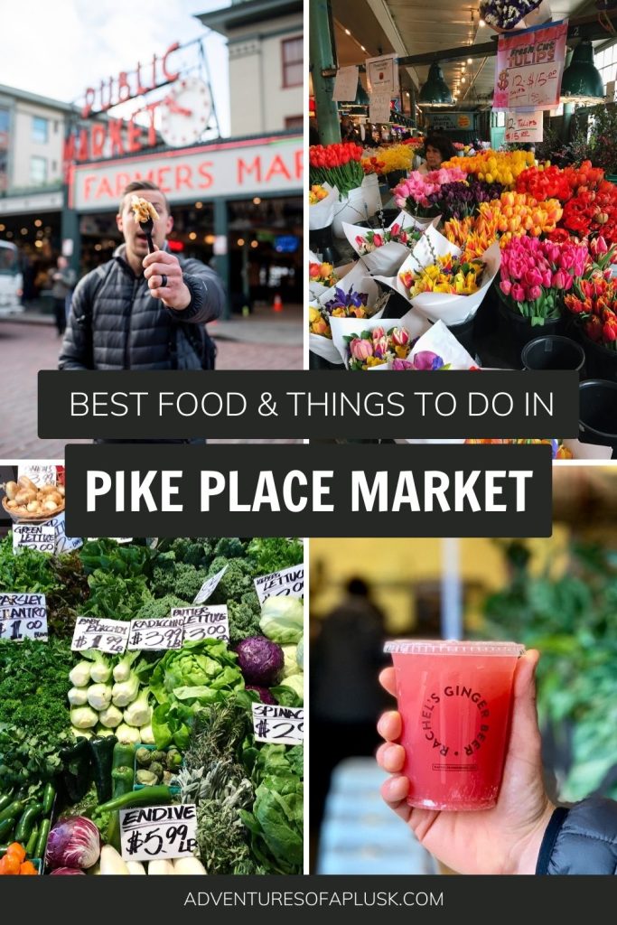 The Best Food in Pike Place Market (+ things to do!) | DIY Pike Place Market food tour