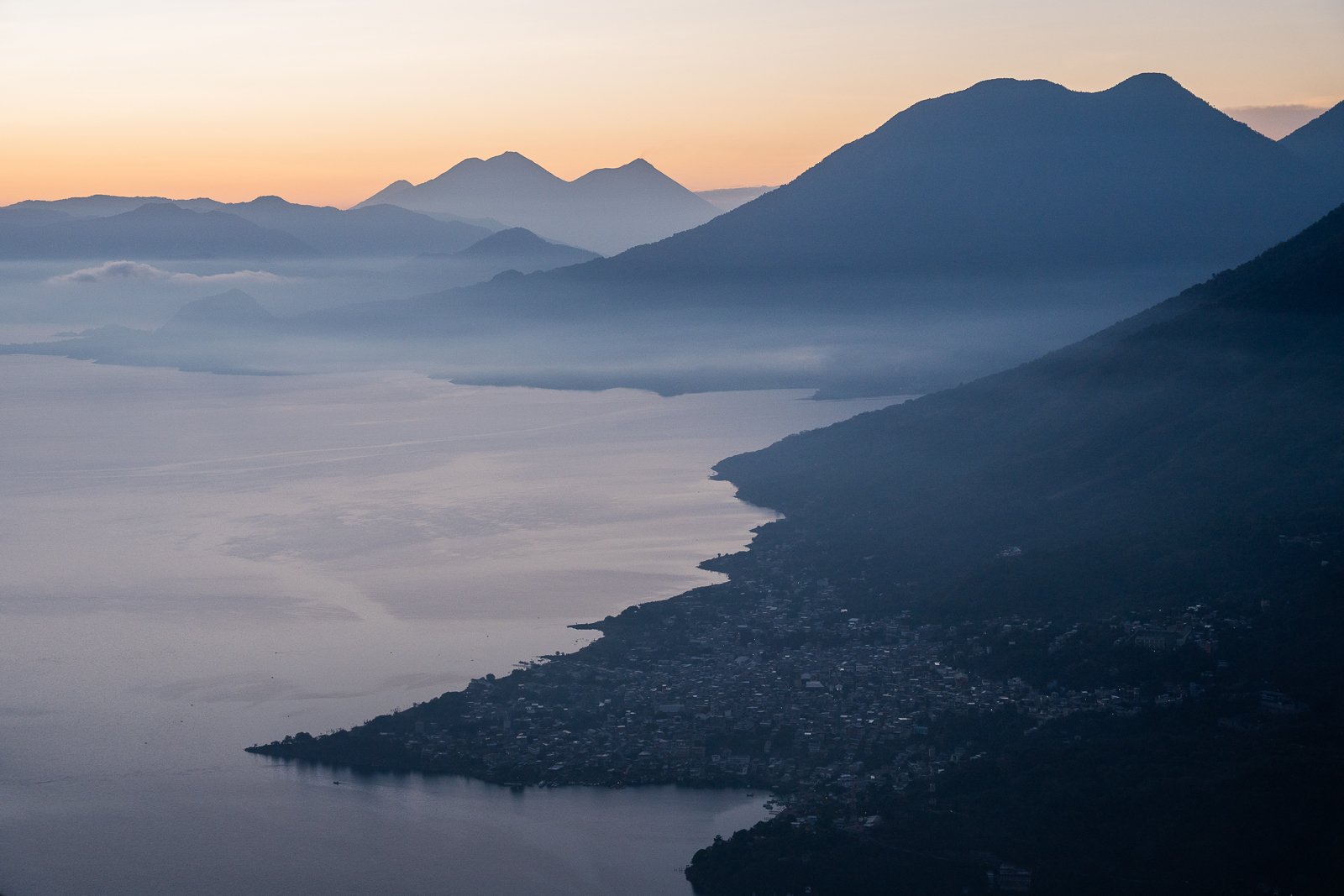 Indian Nose Hike at sunrise | Lake Atitlán, Guatemala
