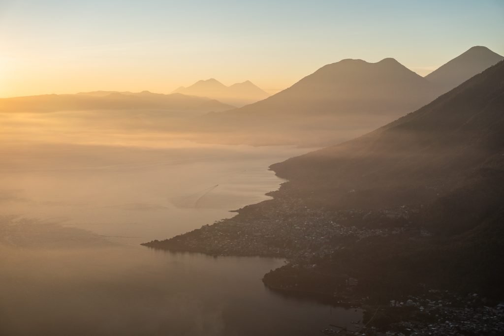 Indian Nose Hike at sunrise | Lake Atitlán, Guatemala