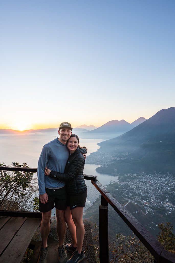 Indian Nose Hike at sunrise | Lake Atitlán, Guatemala