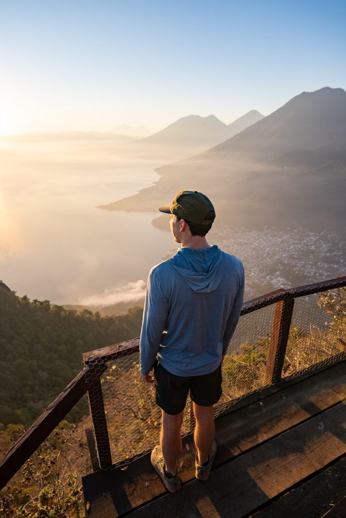 Indian Nose Hike at sunrise | Lake Atitlán, Guatemala