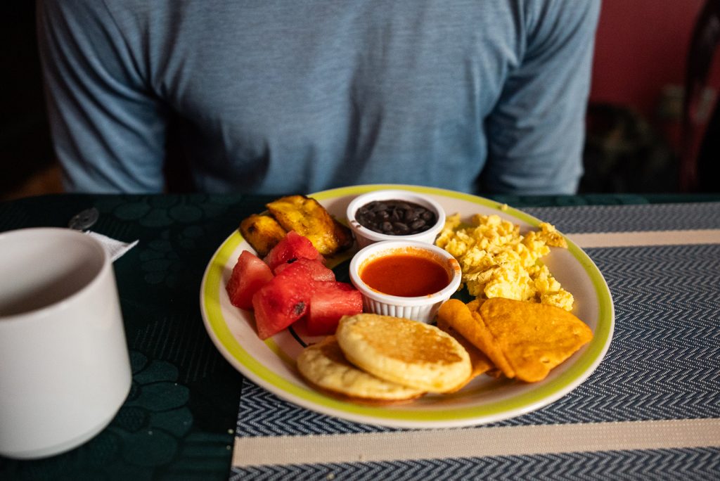 Food on V-Hiking Tours