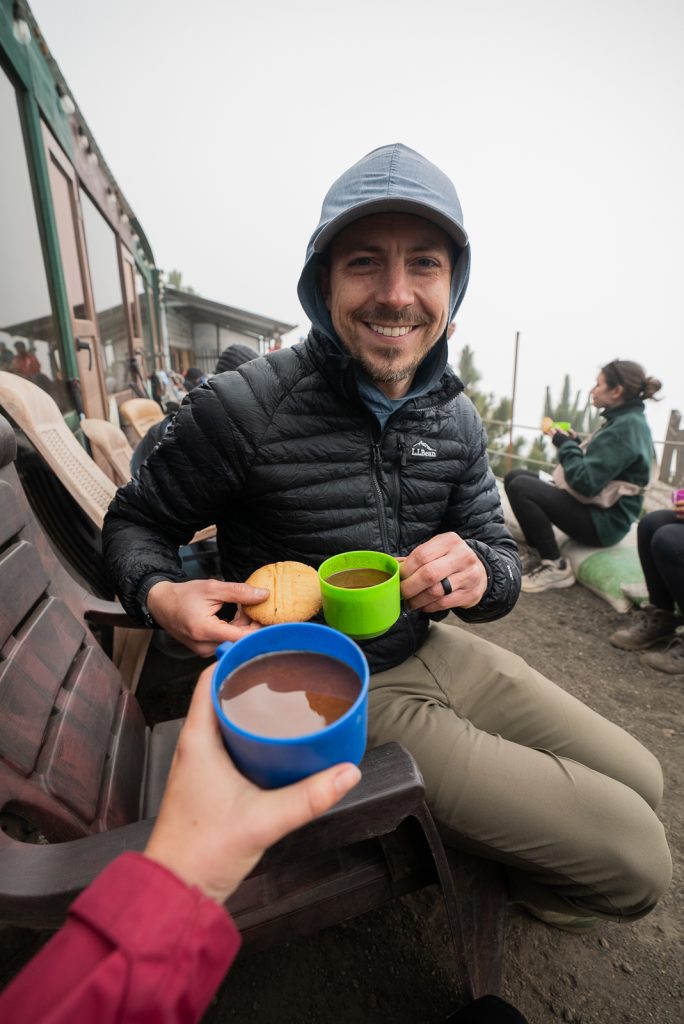 Food on V-Hiking Tours
