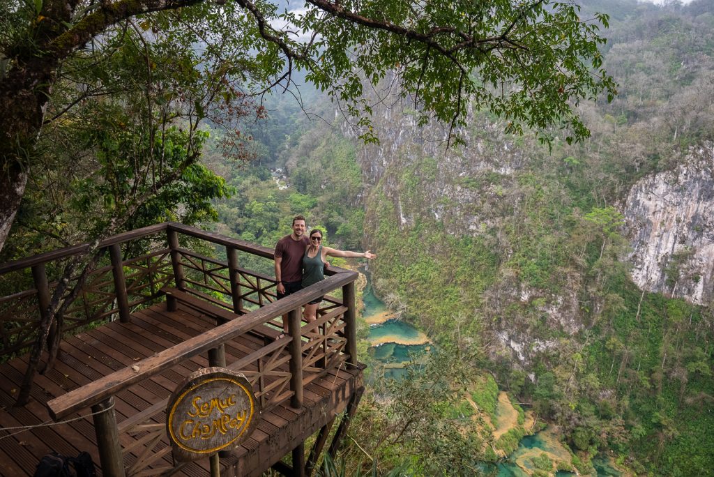 El Mirador at Semuc Champey in Guatemala
