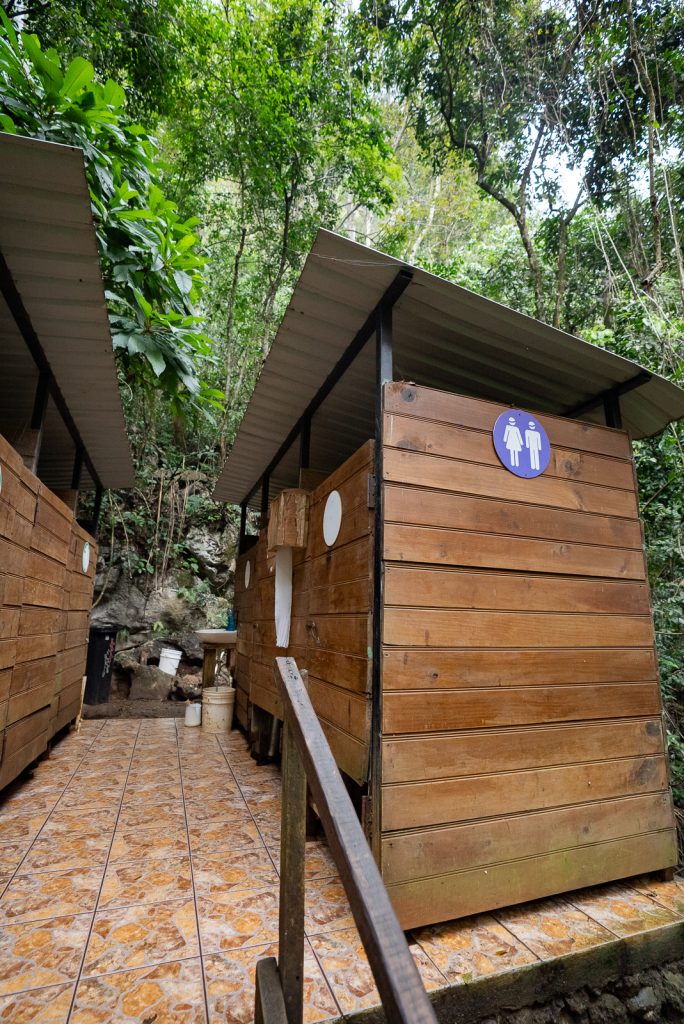 Toilets at Semuc Champey