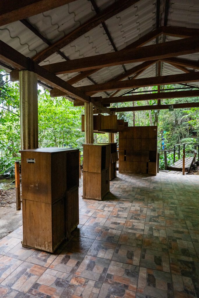 Lockers at Semuc Champey