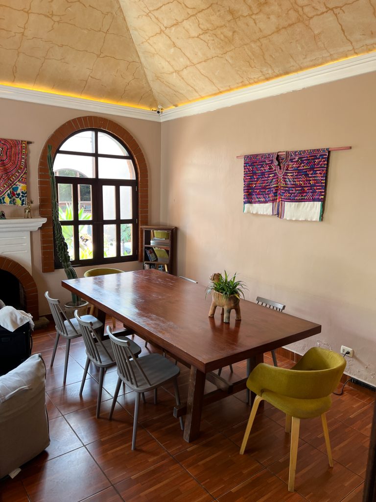 Maya Papaya Hostel in Antigua, Guatemala