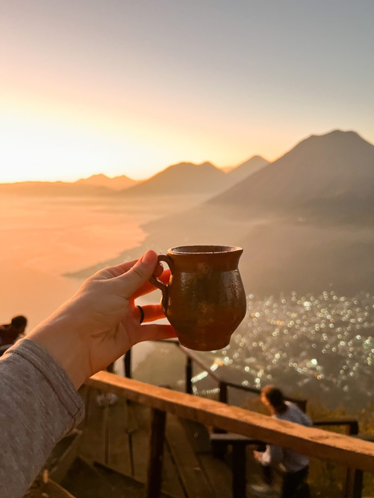 Indian Nose Hike at sunrise | Lake Atitlán, Guatemala