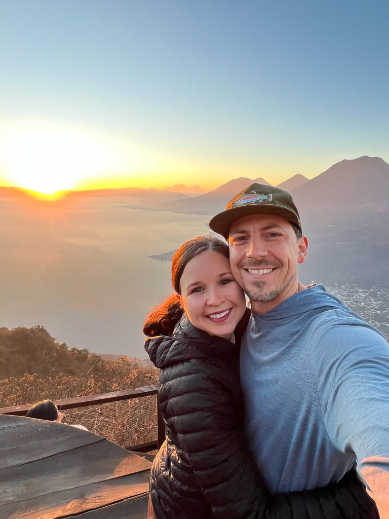 Indian Nose Hike at sunrise | Lake Atitlán, Guatemala