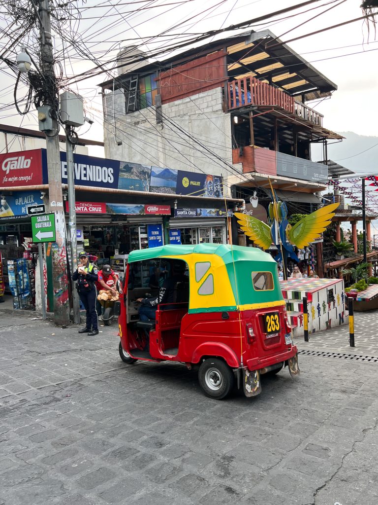 Tuk tuk | How to get around Lake Atitlán