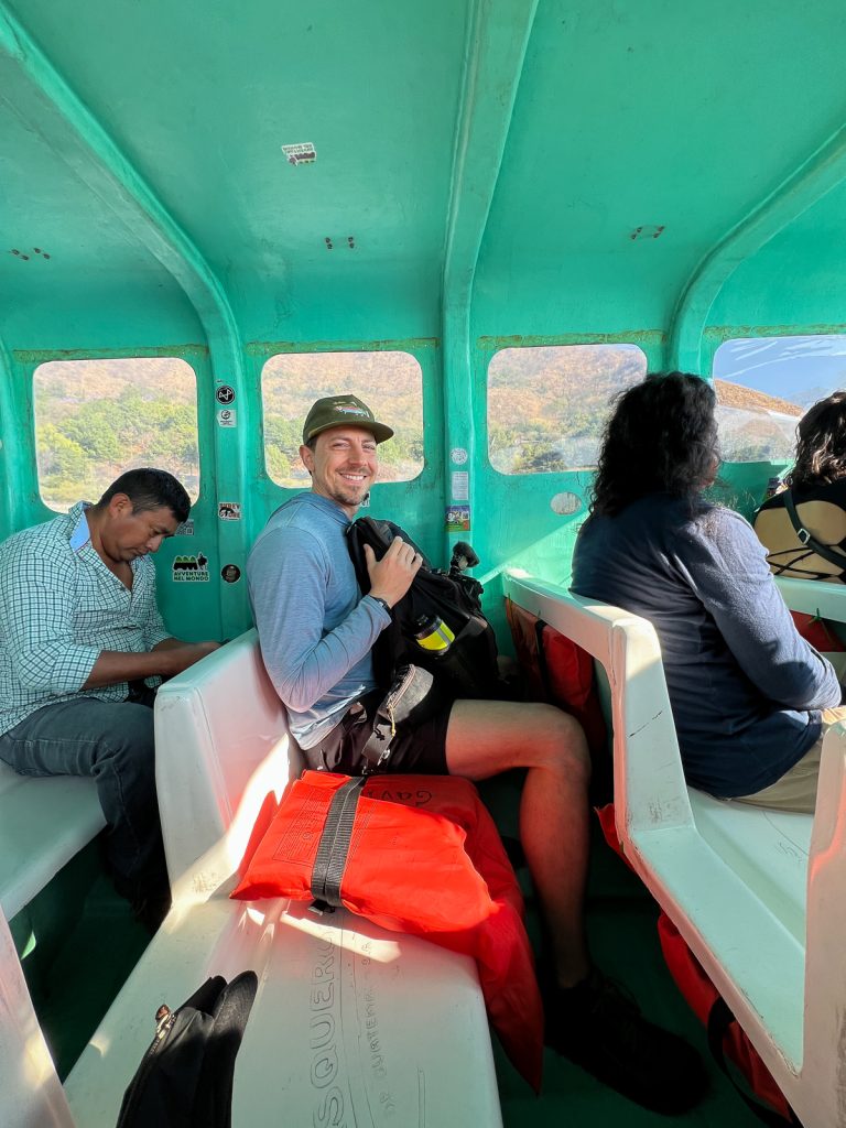 Lancha ride | How to get around Lake Atitlán