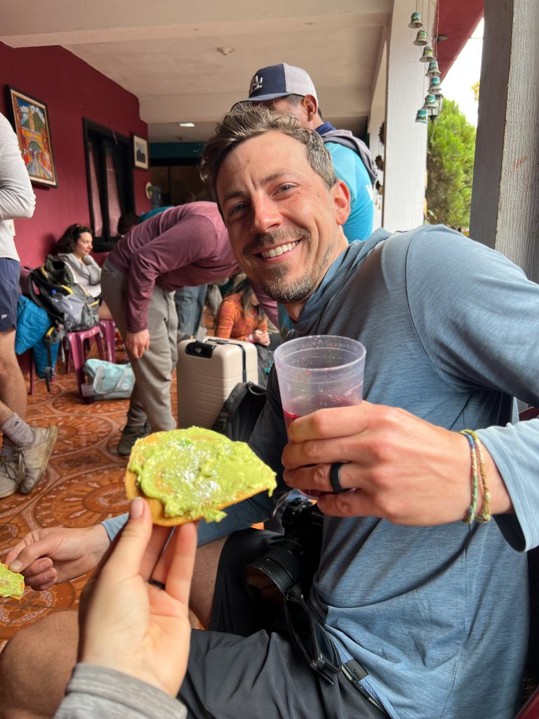 Food on V-Hiking Tours