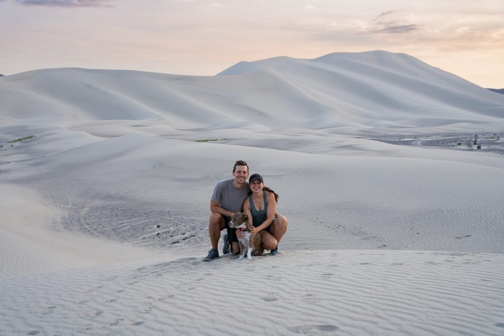 Sand Mountain on the Loneliest Road in America
