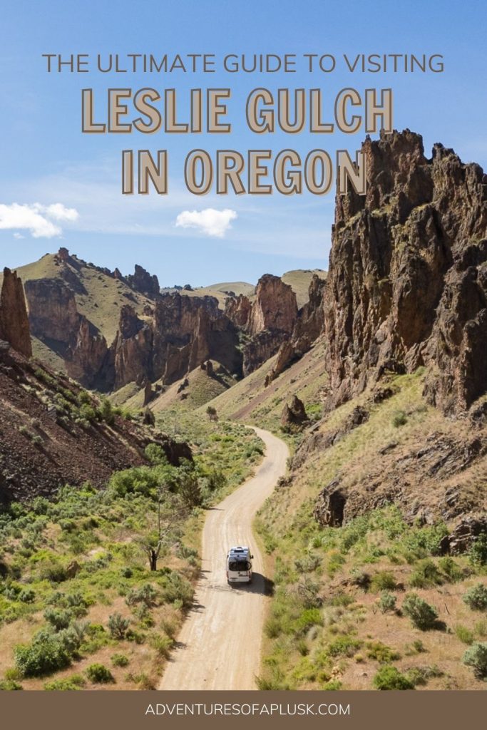How to visit the EPIC Leslie Gulch in Oregon
