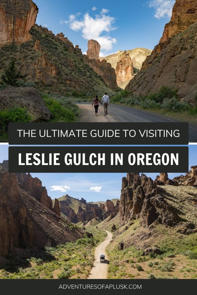 How to visit the EPIC Leslie Gulch in Oregon