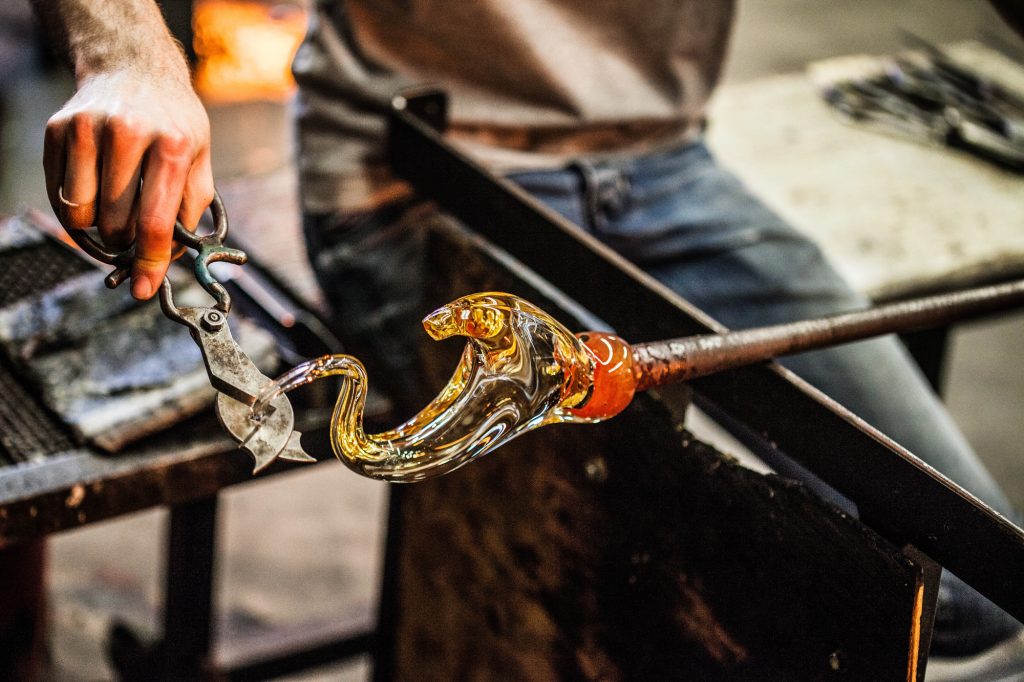 Things to do in Seattle in the Winter | Glassblowing Class