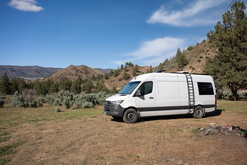Painted Hills camping