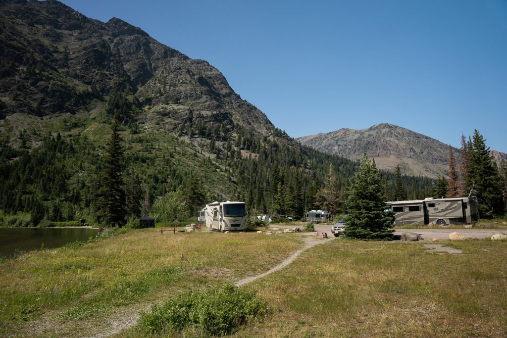 Camping at Two Medicine