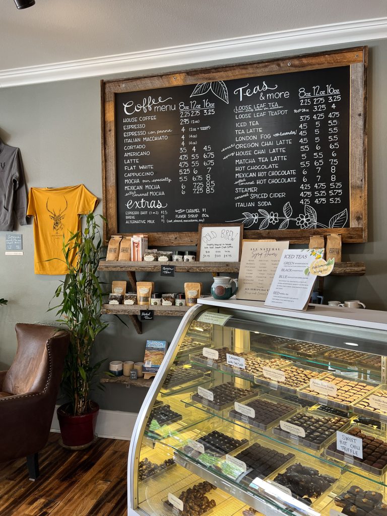 Arrowhead Chocolates in Joseph, Oregon