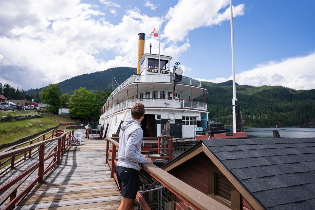 SS Moyie, Kaslo BC