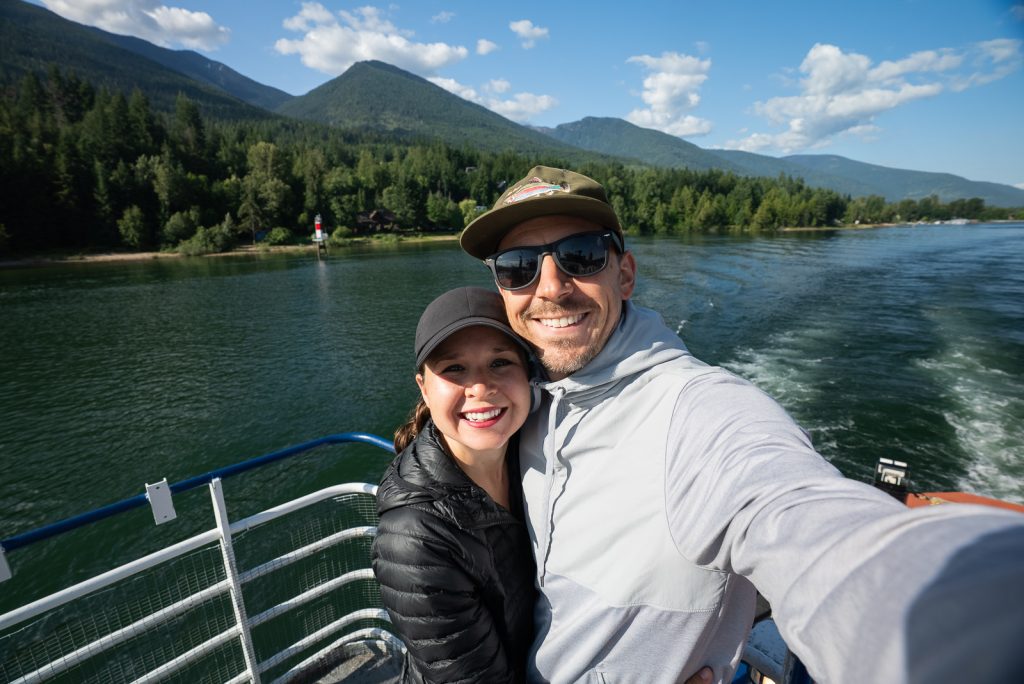 Kootenay Lake Ferry on the International Selkirk Loop