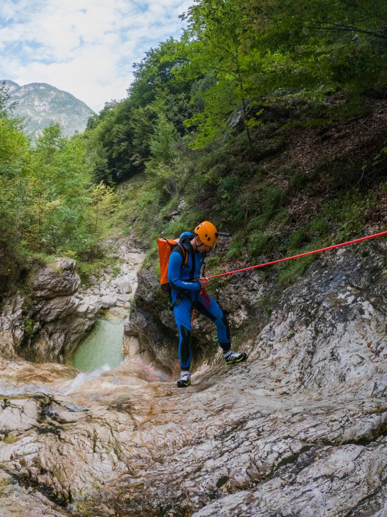Canyoning Bovec Slovenia