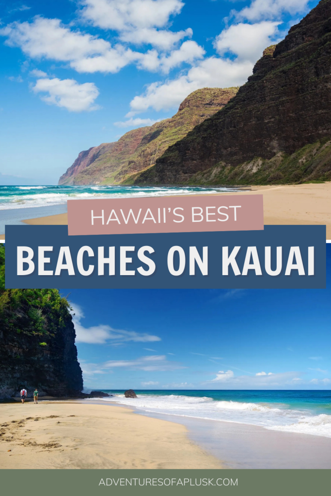 Top 12 best beaches on Kauai Pinterest images