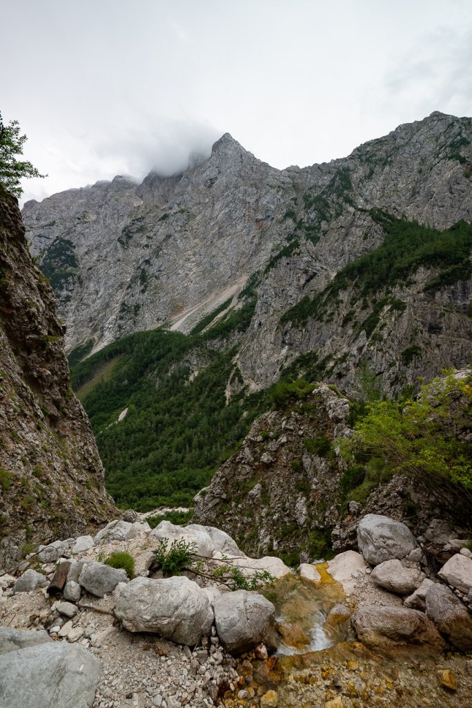 Hike above Slap Rinka
