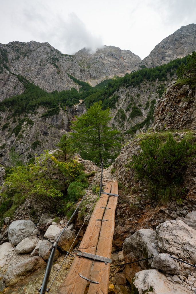 Hike above Slap Rinka