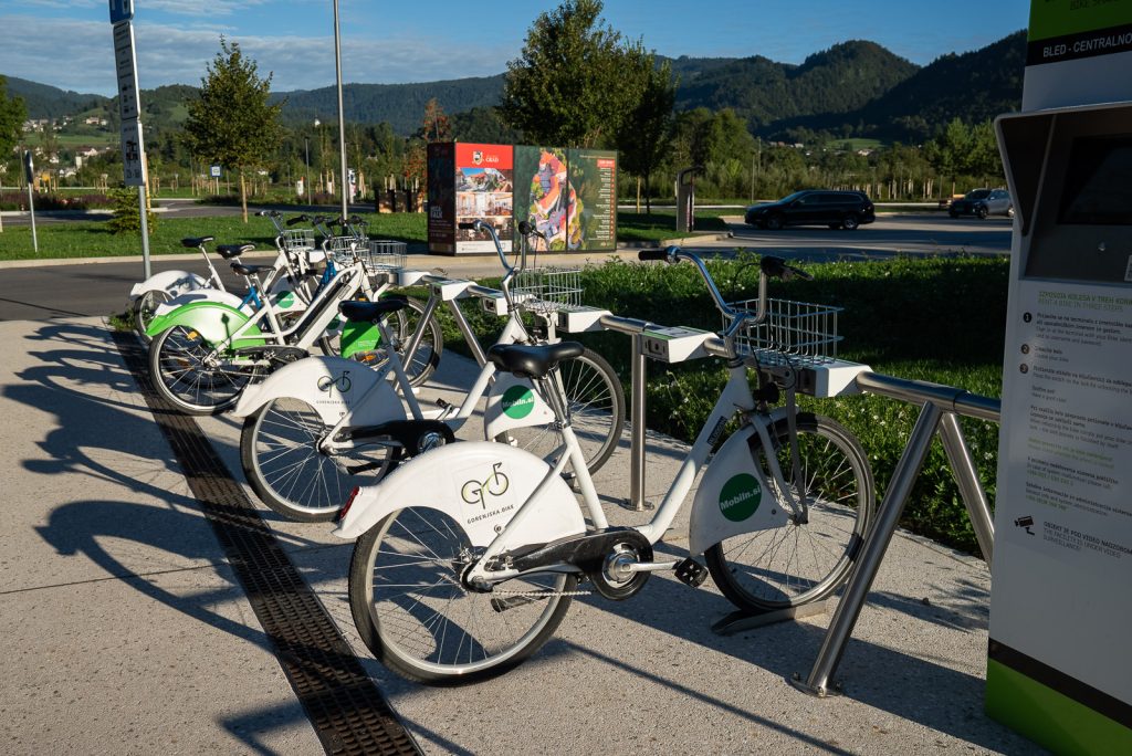 Bike sharing Lake Bled