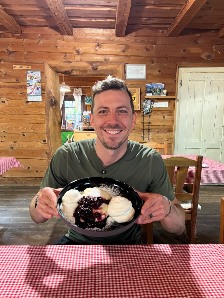 Mountain hut in Logar Valley