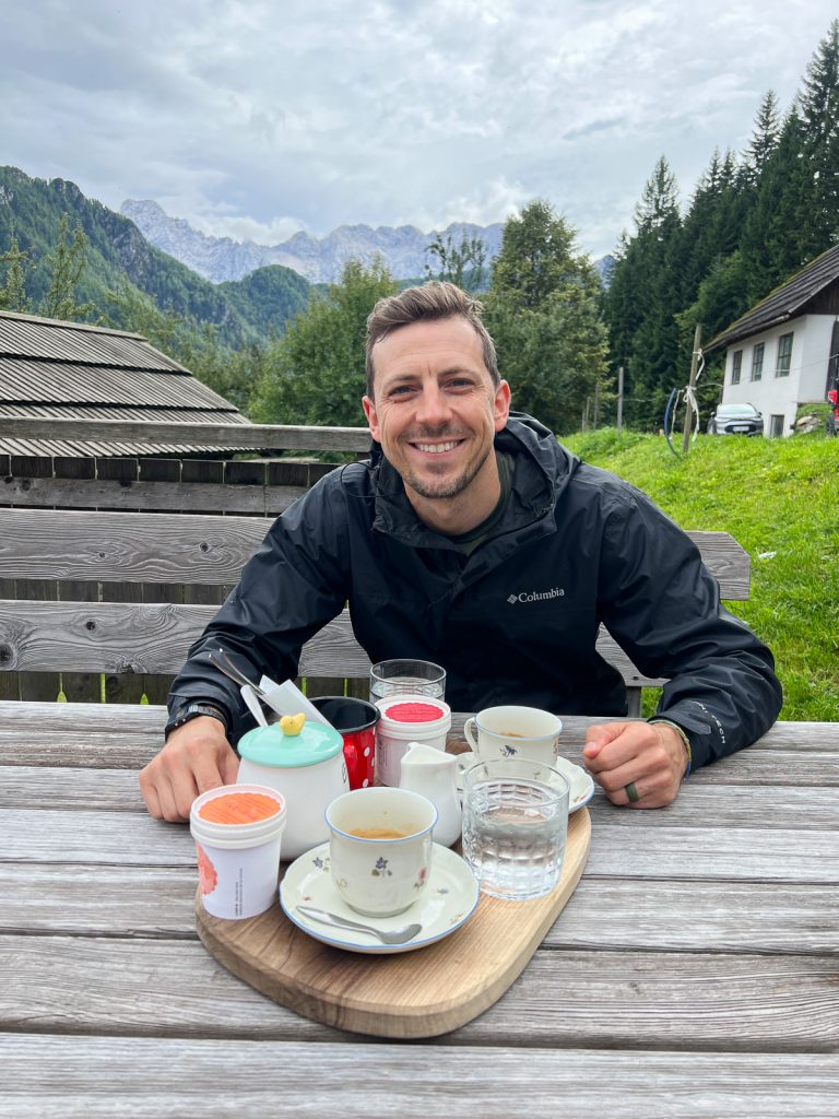 Goat milk ice cream in Matkov Kot