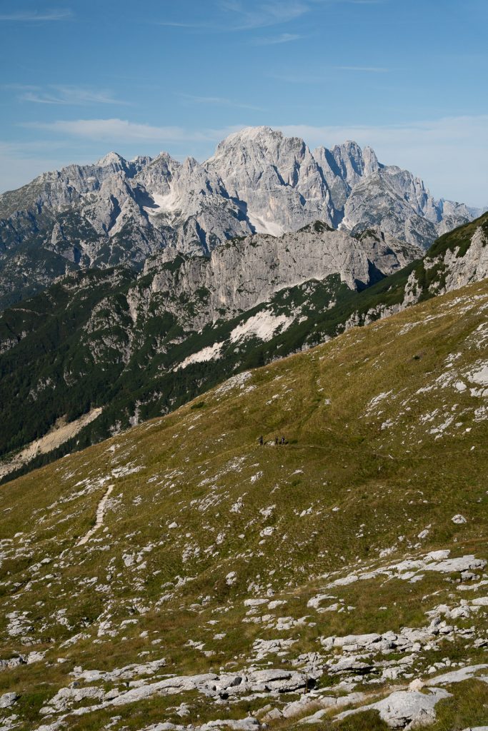 Hikes in the Julian Alps in Slovenia