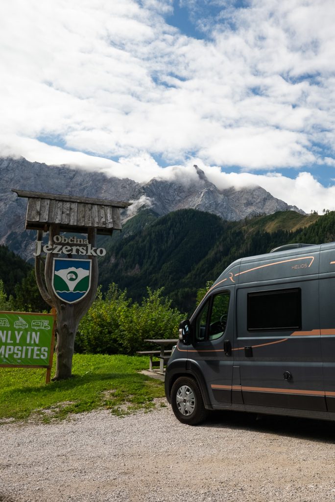 Campervan in Slovenia