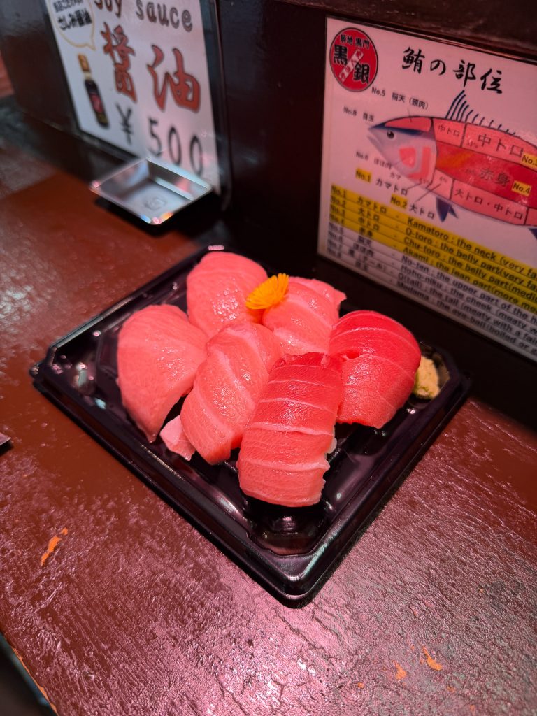 Tsukiji Outer Market | Foods to try in Japan