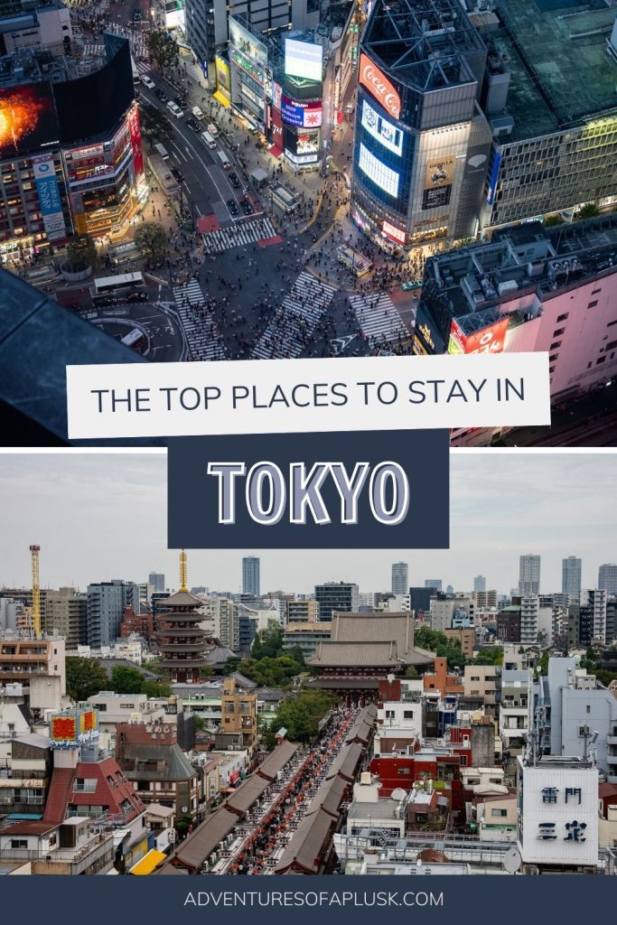 Where to stay in Tokyo for first time visitors (5 Best Areas)