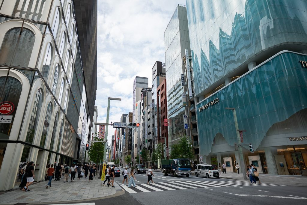 Ginza | Where to stay in Tokyo for first time visitors