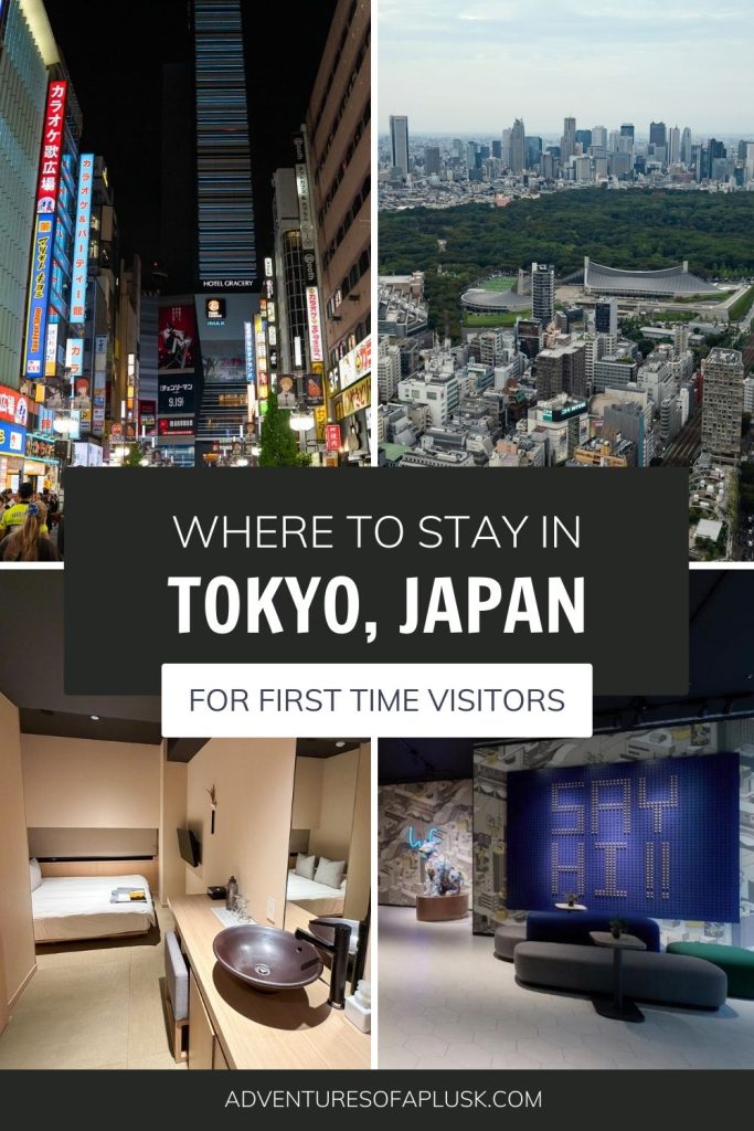 Where to stay in Tokyo for first time visitors (5 Best Areas)