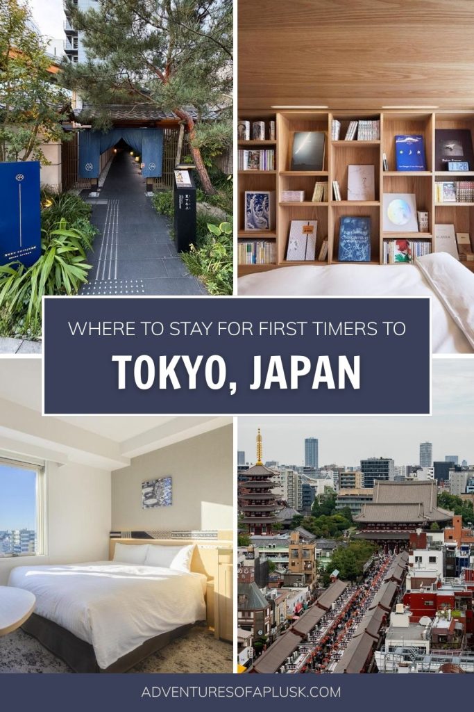 Where to stay in Tokyo for first time visitors (5 Best Areas)