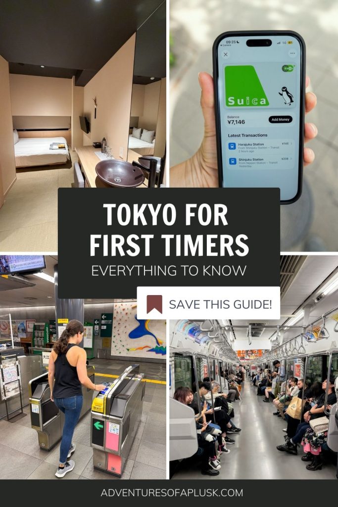 How to visit Tokyo for first timers: Important Logistics & tips!