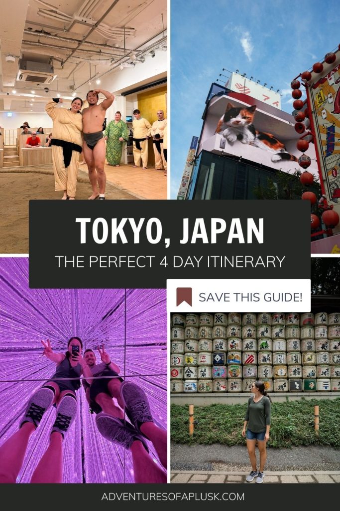 4 days in Tokyo itinerary: See the best of the city!