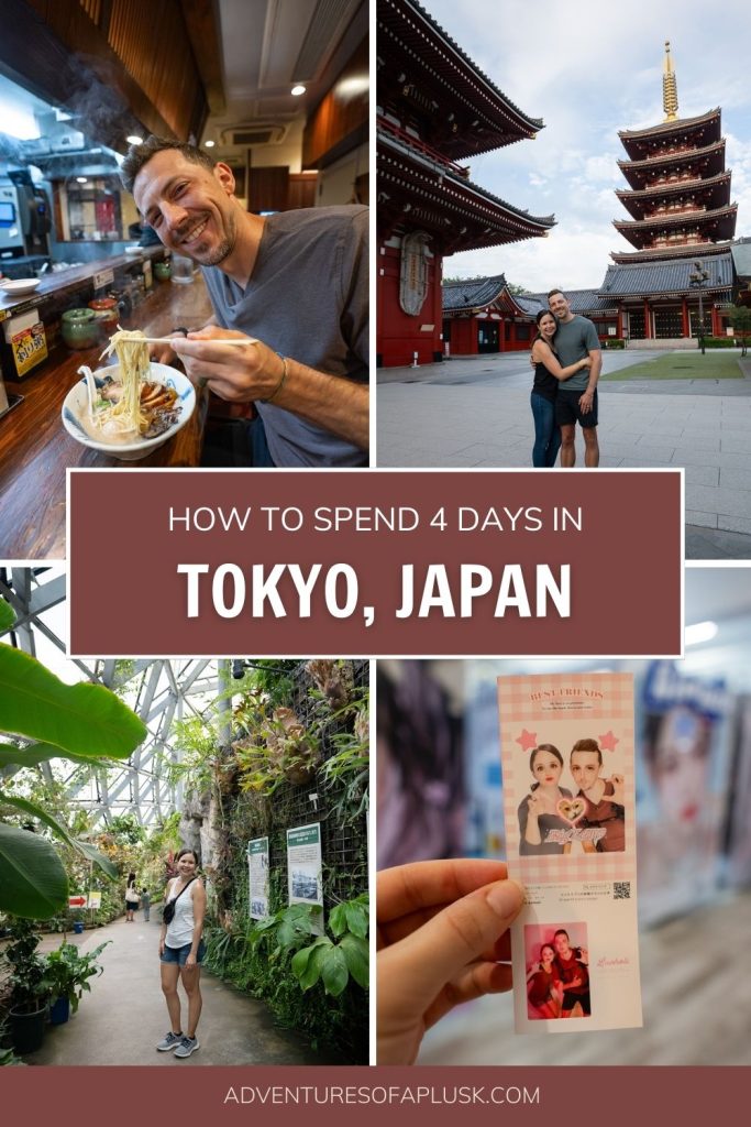 4 days in Tokyo itinerary: See the best of the city!