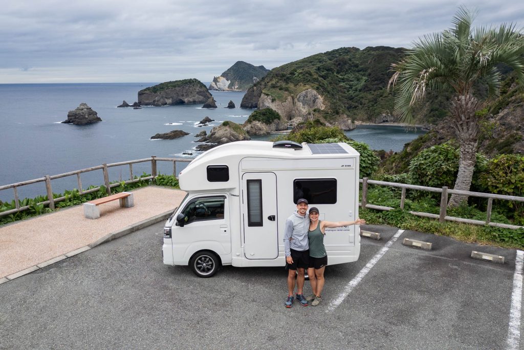Renting a campervan in Japan