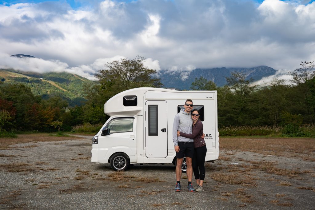 Renting a campervan in Japan