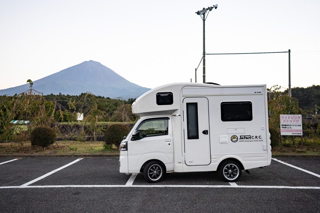 Renting a campervan in Japan