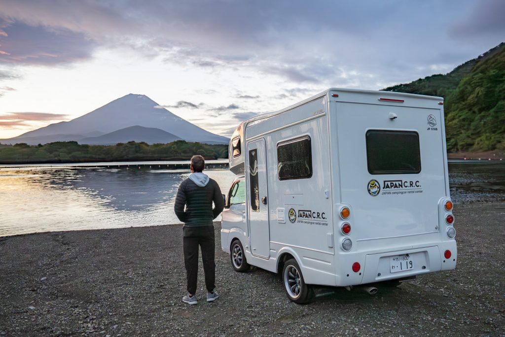 Renting a campervan in Japan