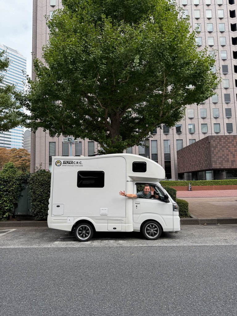 Renting a campervan in Japan